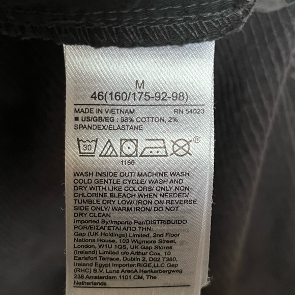 Gap Relaxed (high waist) Corduroy Pant (M) - Picture 6 of 6